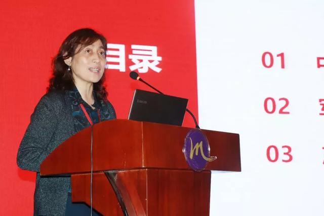 中国化学纤维工业协会副会长王玉萍
